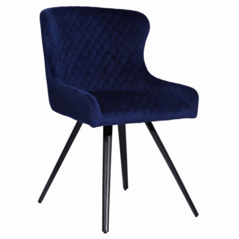 Webb House - Alpha Dining Chair Blue 